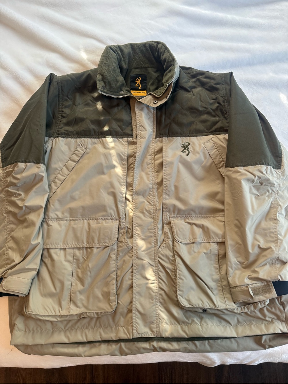 Browning Two-Tone Olive & Khaki Field Jacket